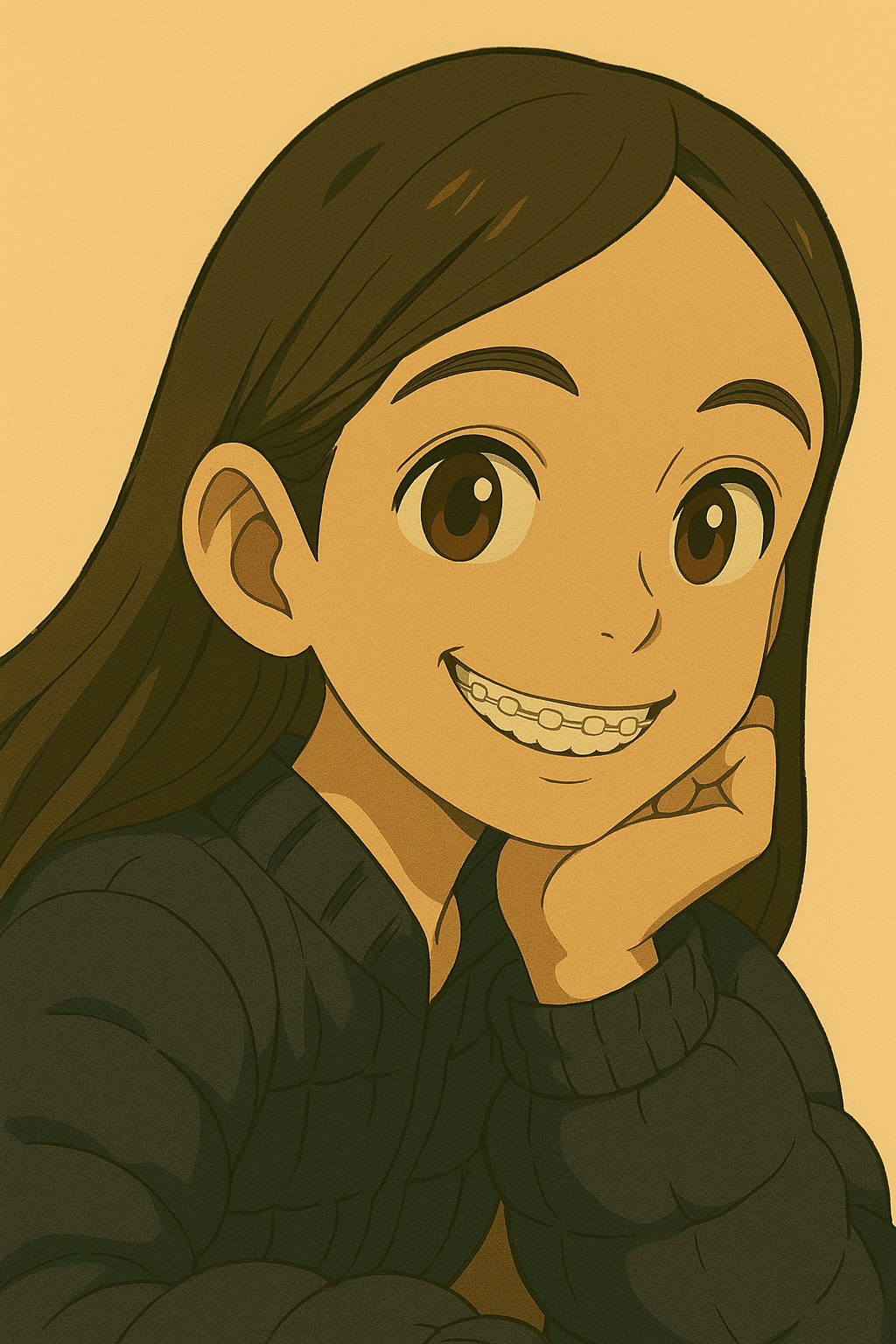 Laia as a chatGPT anime character